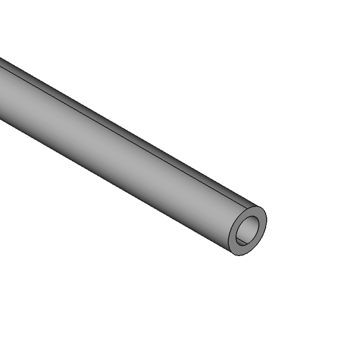Abrasion-Resistant Firm Rubber Tubing for Air and Water
