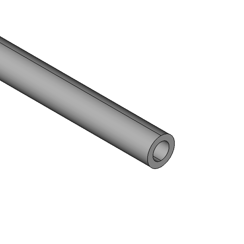 Continuous-Flex Soft Plastic Tubing for Air and Water