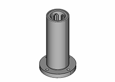 Corrosion-Resistant Flange-Mounted Linear Ball Bearings