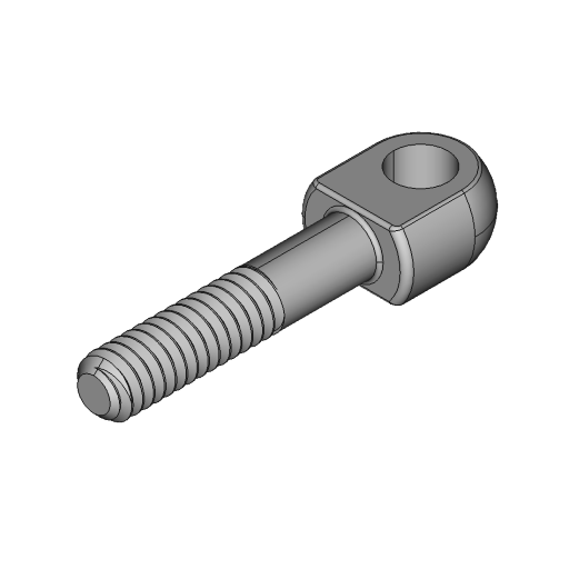 Corrosion-Resistant Flat-Shoulder Rod End Bolts