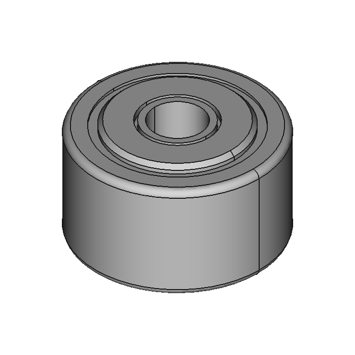 Corrosion-Resistant Shaft-Mount Track Rollers