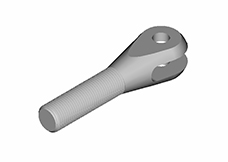 Externally Threaded Clevis Rod Ends