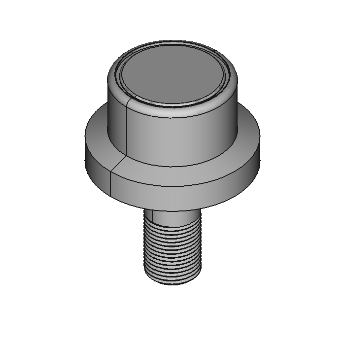 Flanged Threaded Track Rollers