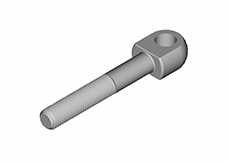 Flat-Shoulder Rod End Bolts