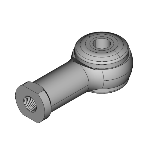 Internally Threaded Vibration-Damping Rod End Bolts