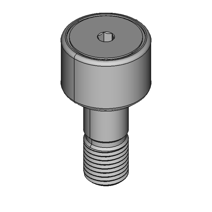 Maintenance-Free Threaded Track Rollers