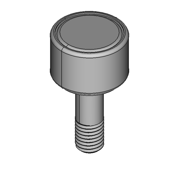 Maintenance-Free Ultra-Corrosion-Resistant Threaded Track Rollers