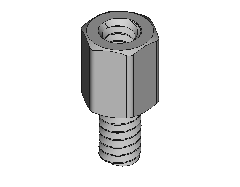 Male-Female Threaded Hex Standoffs