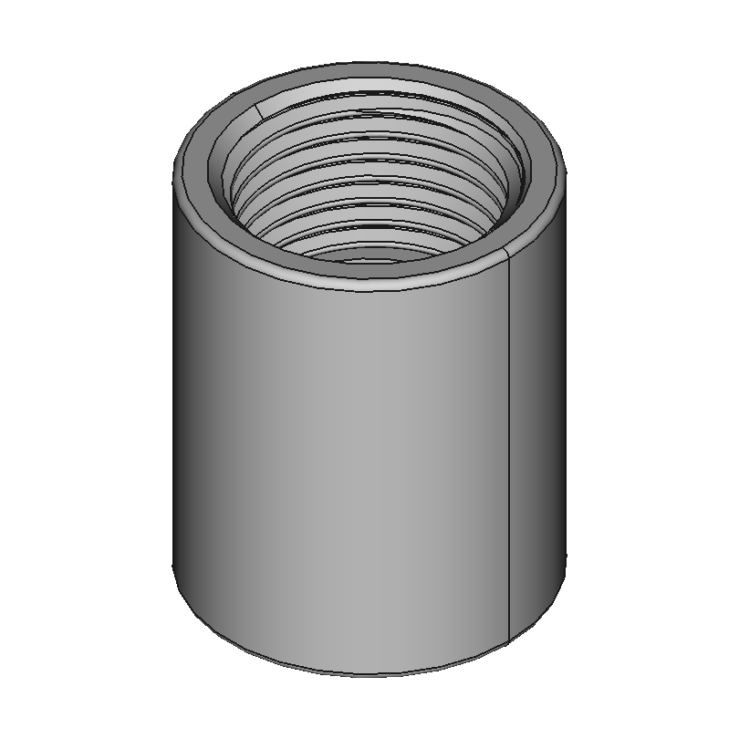 Medium-Pressure Aluminum Threaded Pipe Fittings