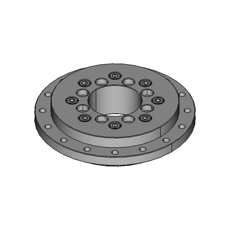 Round Maintenance-Free Turntables