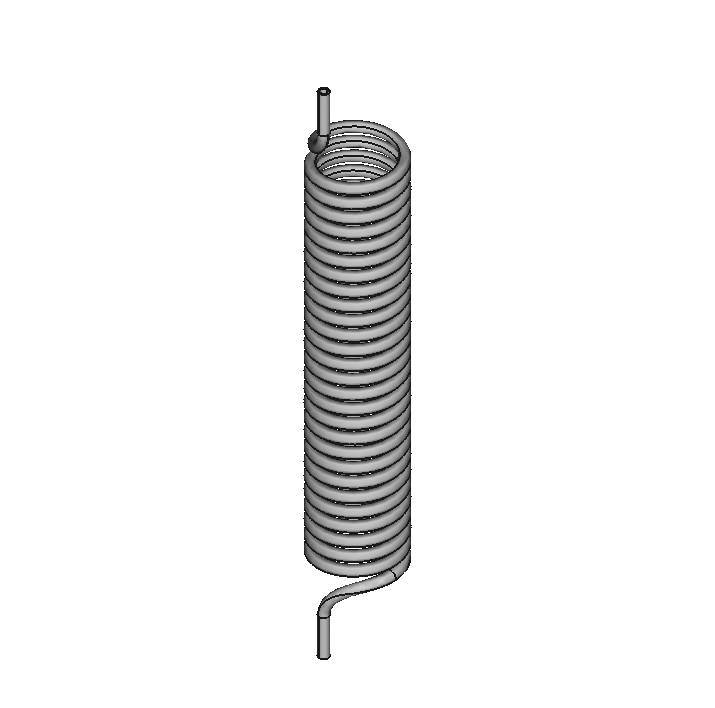 Self-Retracting Hard Plastic Tubing for Air and Water