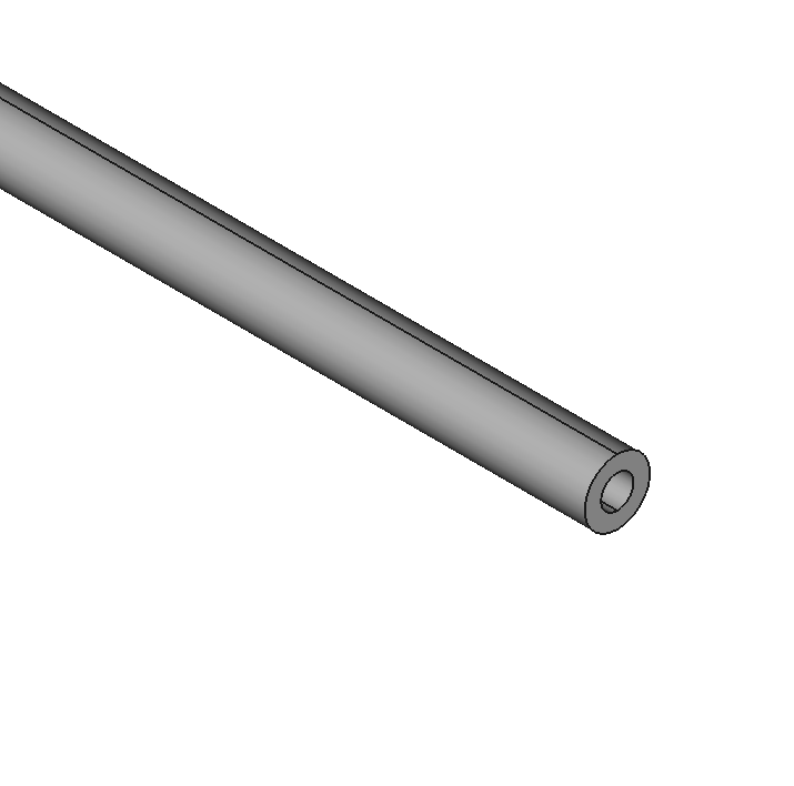 Static-Control Firm Rubber Tubing for Air and Water