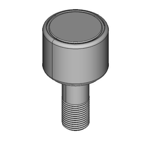 Thrust-Load-Rated Threaded Track Rollers
