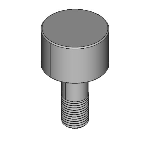 Ultra-Quiet Threaded Track Rollers