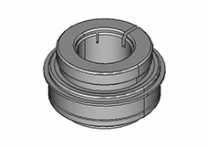 Washdown Clamp-On Collar Ball Bearings