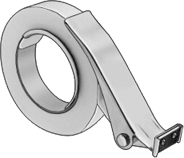 Heavy Duty Hand-Held Tape Dispensers for Reinforced Tape