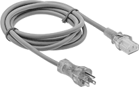 Sure-Grip Electronic Equipment Power Cords