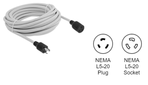 Turn-Lock Extension Cords