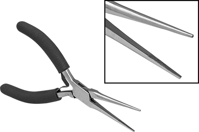 Tight-Clearance Corrosion-Resistant Long-Nose Pliers